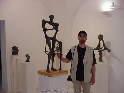 Radu Ciobanou szobrászművész