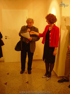 Megnyitó: Pataki Gábor és Virág Judit művészettörténészek
