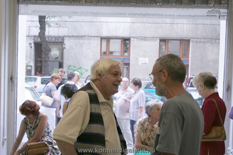 Dienes Gábor festőművész és Palotás József szobrászművész